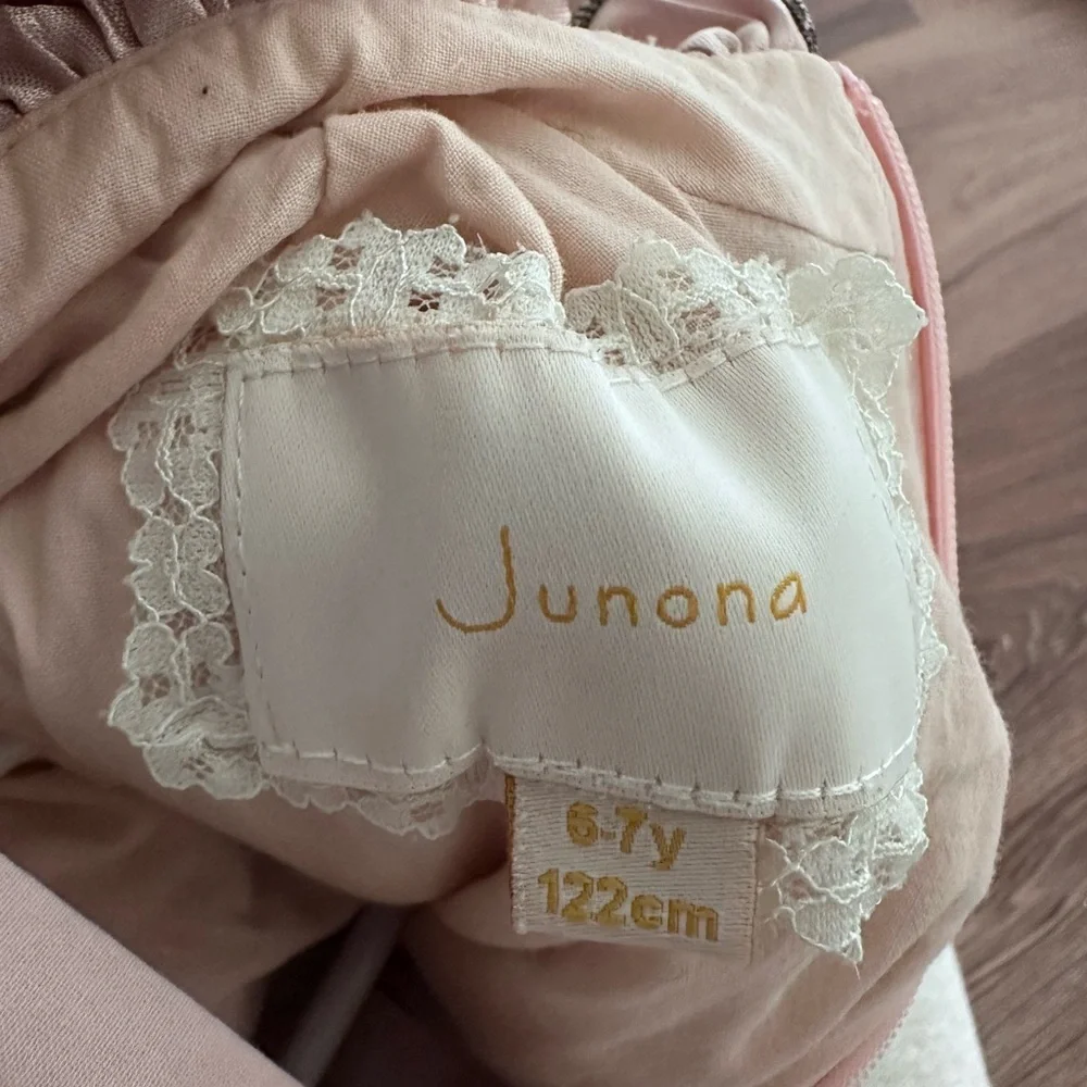 Junona Pink Layered Formal Dress
